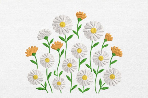 Download Flower Garden Embroidery Pattern - Garden embroidery Collection