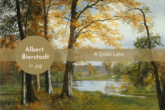 Download Vintage Paintings, Wall Art, Bierstadt - Painting Collection