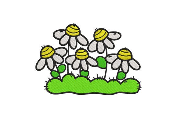 Download Cute Garden Embroidery Design - Premium Resources