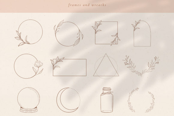 Download Logo Elements, Frames and Borders. Round - Logo elements Collection