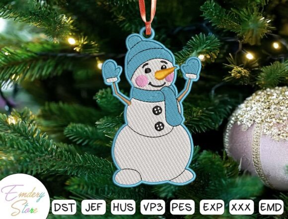Download Christmas Ornament Machine Embroidery - Machine embroidery Collection