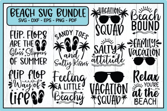 Download Summer, Quotes, Funny, Beach Svg Bundle - Beach Collection