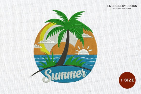 Download Summer Embroidery Design - Summer embroidery Collection