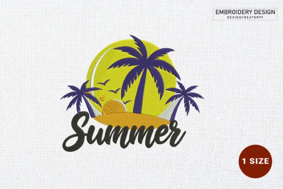 Download Summer Embroidery Design - Summer embroidery Collection