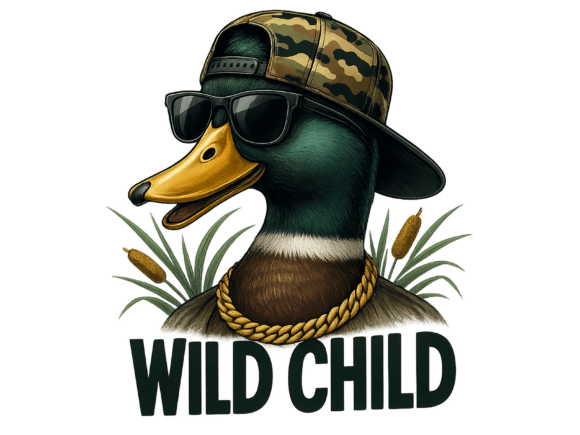Download Wild Child Country Western Duck Png - Wild Collection