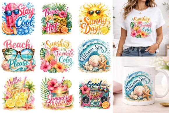 Download Summer Beach Sublimation PNG - Beach Collection
